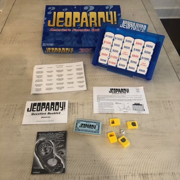 Vintage 2003 Pressman Jeopardy!  America's Favorite Quiz Game - Picture 1 of 9